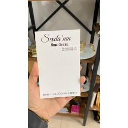 Kına Gecesi Kartı 9,5x15 cm 49 Adet