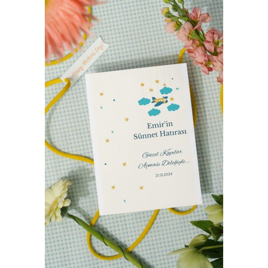 Sünnet Hatırası Hediyelik Kartı 9,5x15 cm 49 Adet