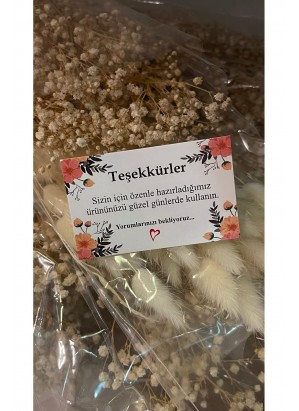 E-Ticaret Teşekkür Kartı 5x8 cm 100 Adet