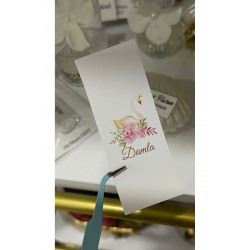 Tam Kapama Çikolata Etiketi 3,5x9 cm 28 Adet -Arletikettasarim