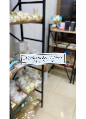 Mum Şişe Etiket 1,5x6 cm 45 Adet - ARLetikettasarım