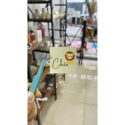 Yenidoğan Çikolata Etiketi Aslanlı 3,5x3,5 cm 70 Adet Kişiye Özel - ARLetikettasarım