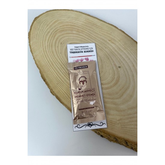 Teşekkür Kartı -kahve Kartı 100 Adet (KAHVE DAHİL DEĞİLDİR)