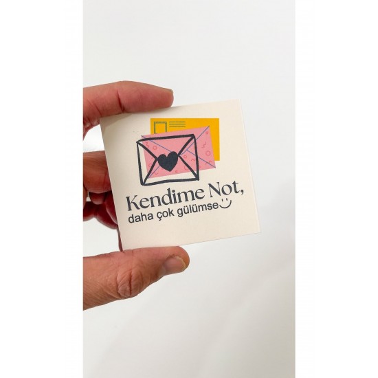 Motto Kart 7x7 Cm 50 Adet